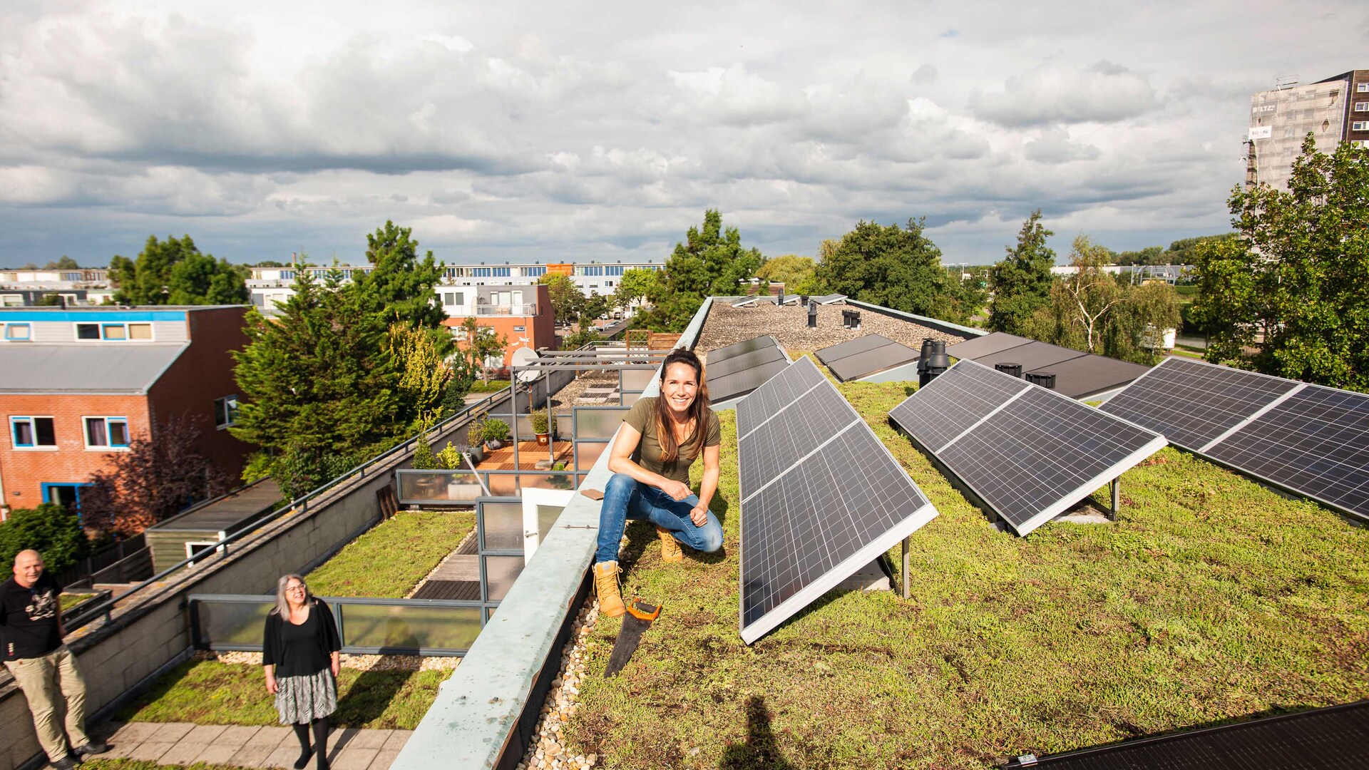 panelen op dak